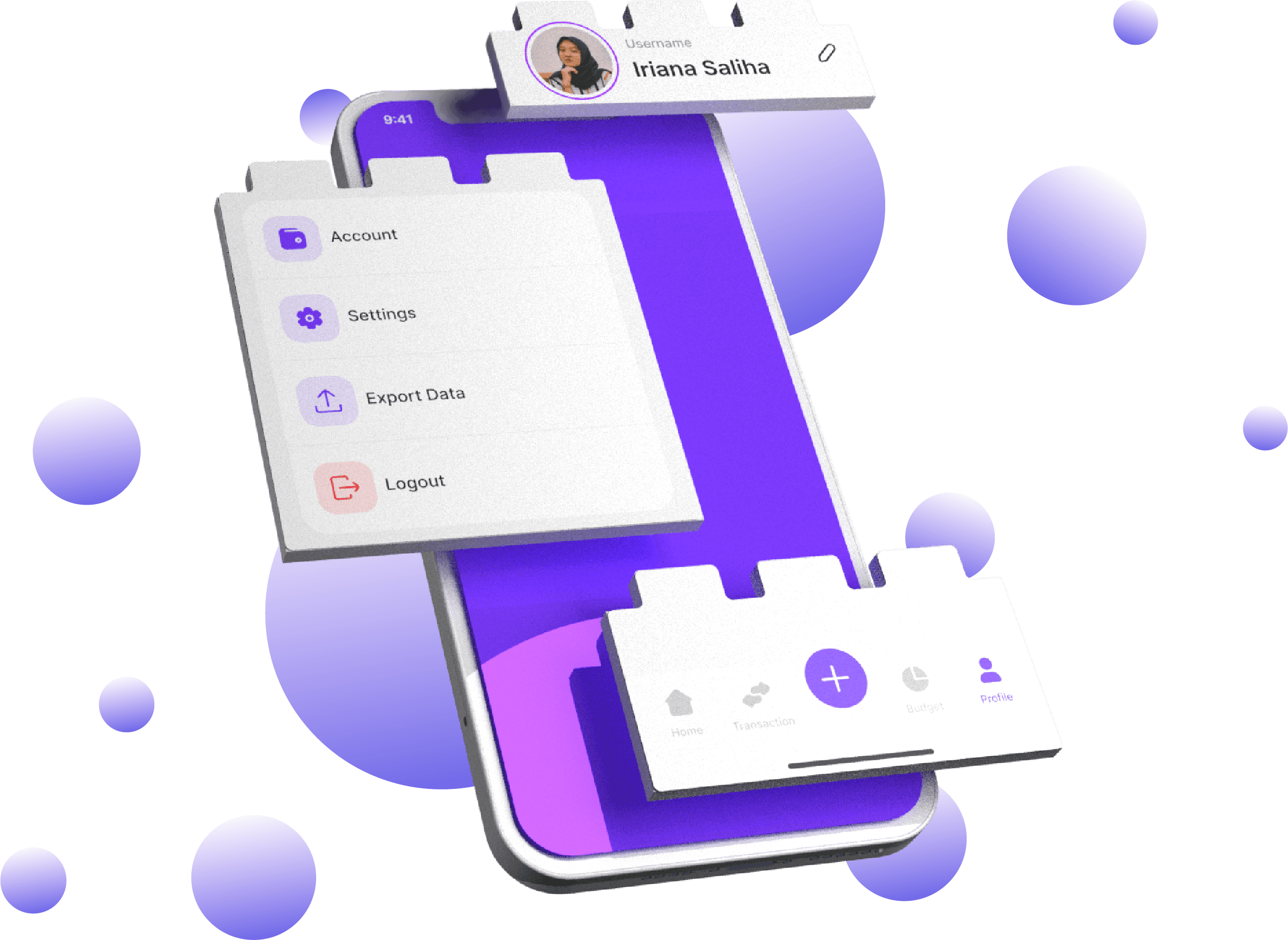 Flutter Bricks Hero Image: Displays UI blocks being put into a screen